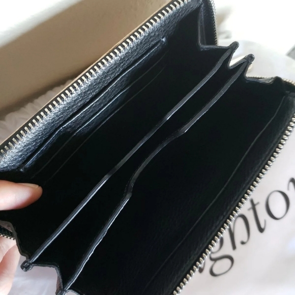 SOLD Brighton Vera Pale Pink w/ Hearts Tech Wallet - Picture 5 of 6